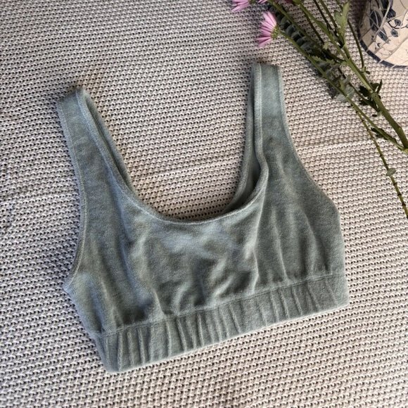 Zara Tops - Zara Plush Soft Crop Top